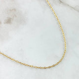 Cadena Aro Seguido 1.9gr / 45cm / Oro Amarillo +3 18K