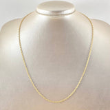 Cadena Aro Seguido 2.1gr / 50cm / Oro Amarillo +3 18K