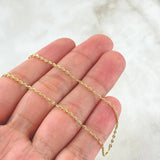 Cadena Marinera 2.35gr / 45cm / Oro Amarillo +3 18K *