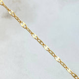 Cadena Flor Espejo 2.35gr / 45cm / Oro Amarillo +3 18K
