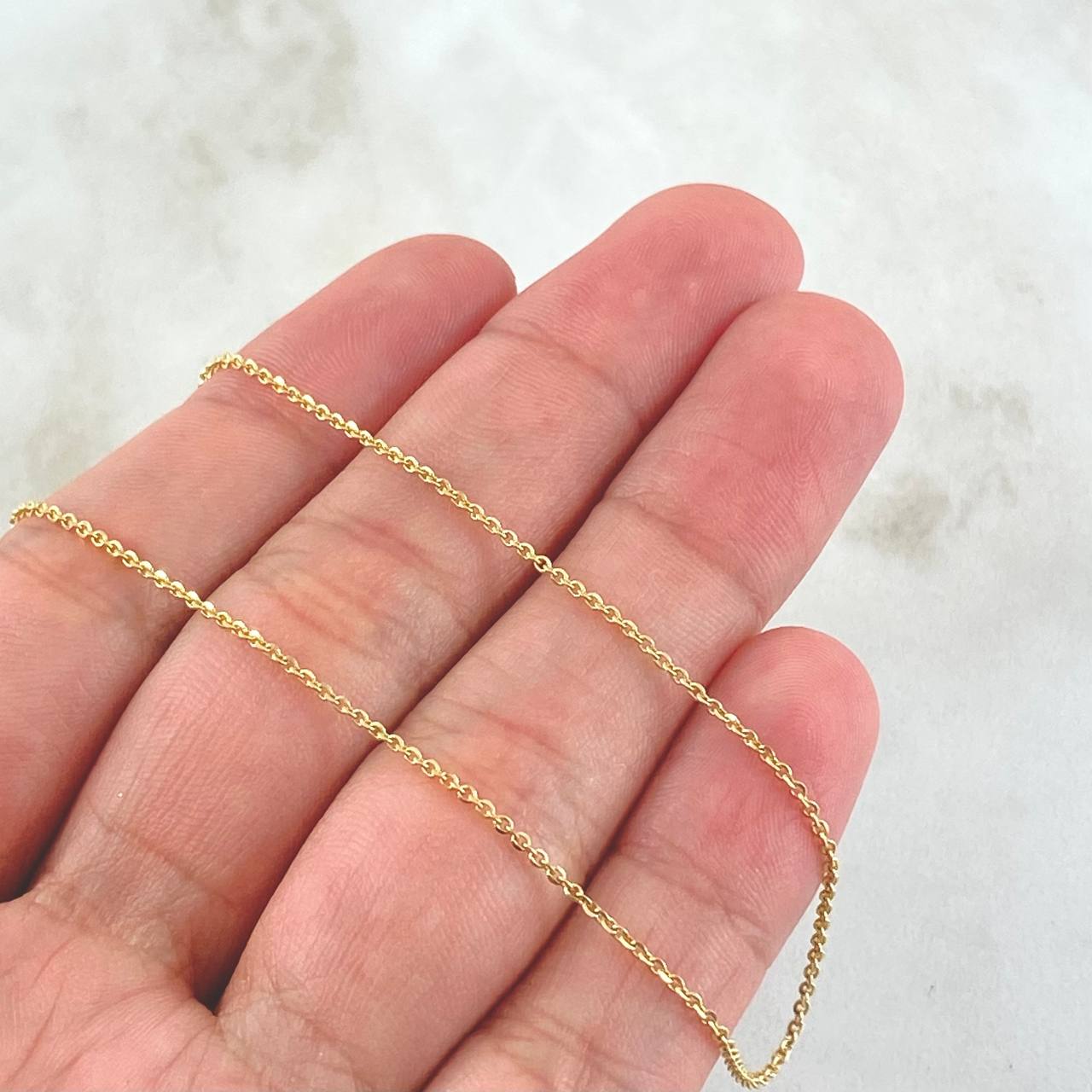 Cadena Aro Seguido 2.05gr / 50cm / Oro Amarillo +3 18K