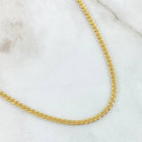 Cadena Garibaldi 2.5gr / 45cm / Oro Amarillo +3 18K *