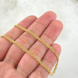 Cadena Garibaldi 2.5gr / 45cm / Oro Amarillo +3 18K *