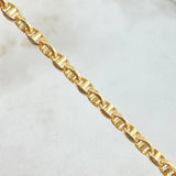 Cadena Marinera 15gr / 60cm / Oro Amarillo +3 18K