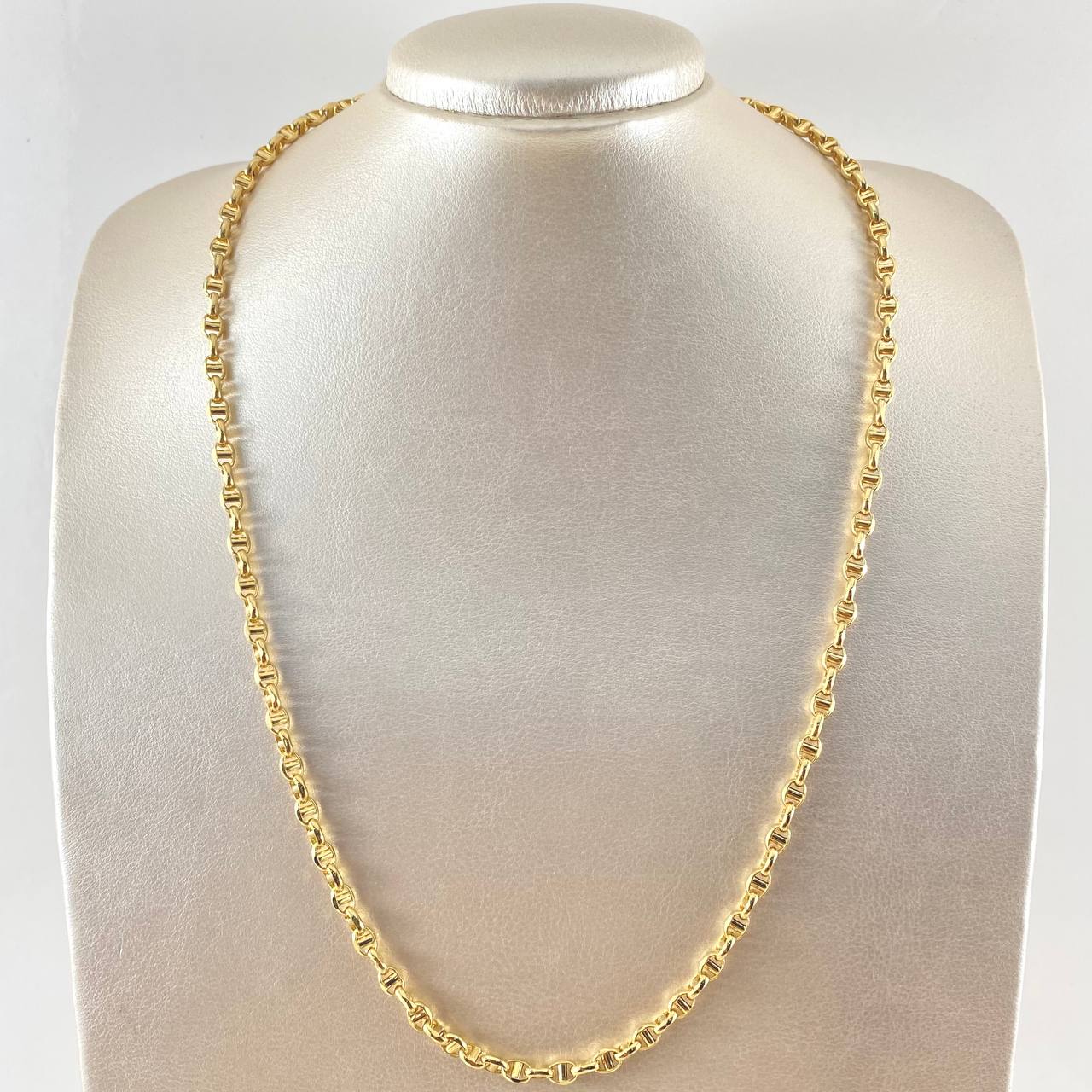 Cadena Marinera 15gr / 60cm / Oro Amarillo +3 18K