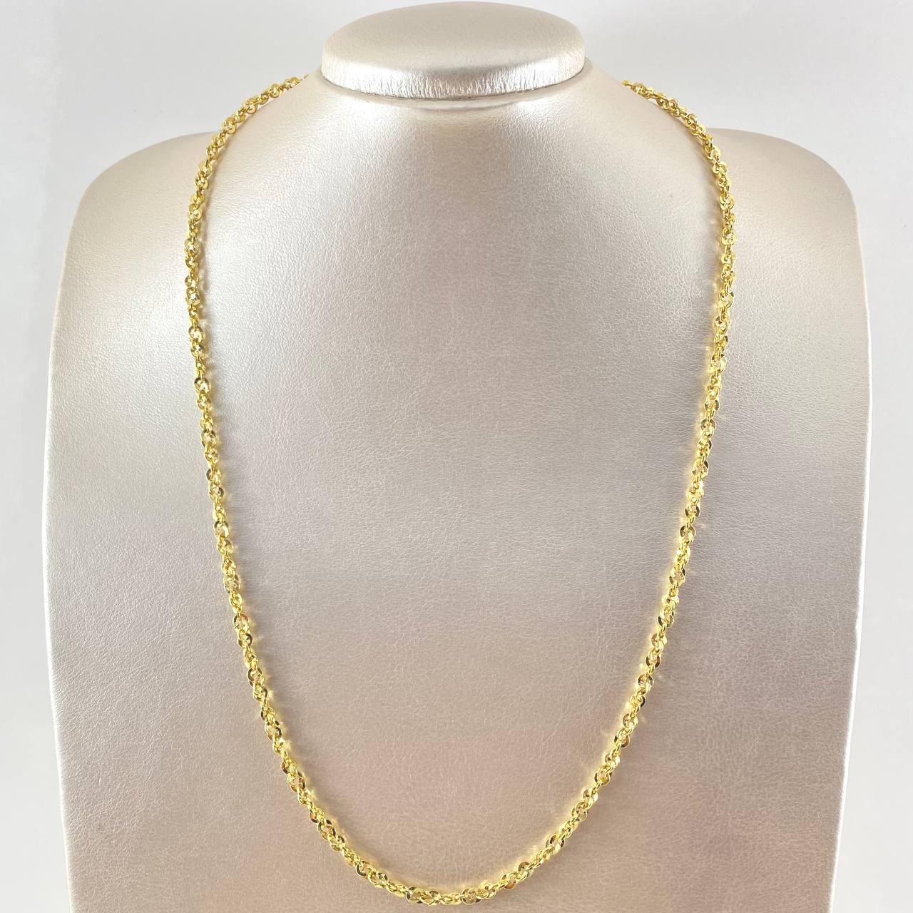 Cadena Lazo Roll-On 6.6gr / 60cm / Oro Amarillo +3 18K ©