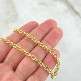 Cadena Lazo Roll-On 6.6gr / 60cm / Oro Amarillo +3 18K ©
