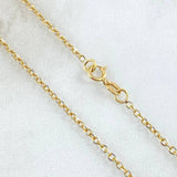 Cadena Roll-On 3.1gr / 50cm / Oro Amarillo +3 18K