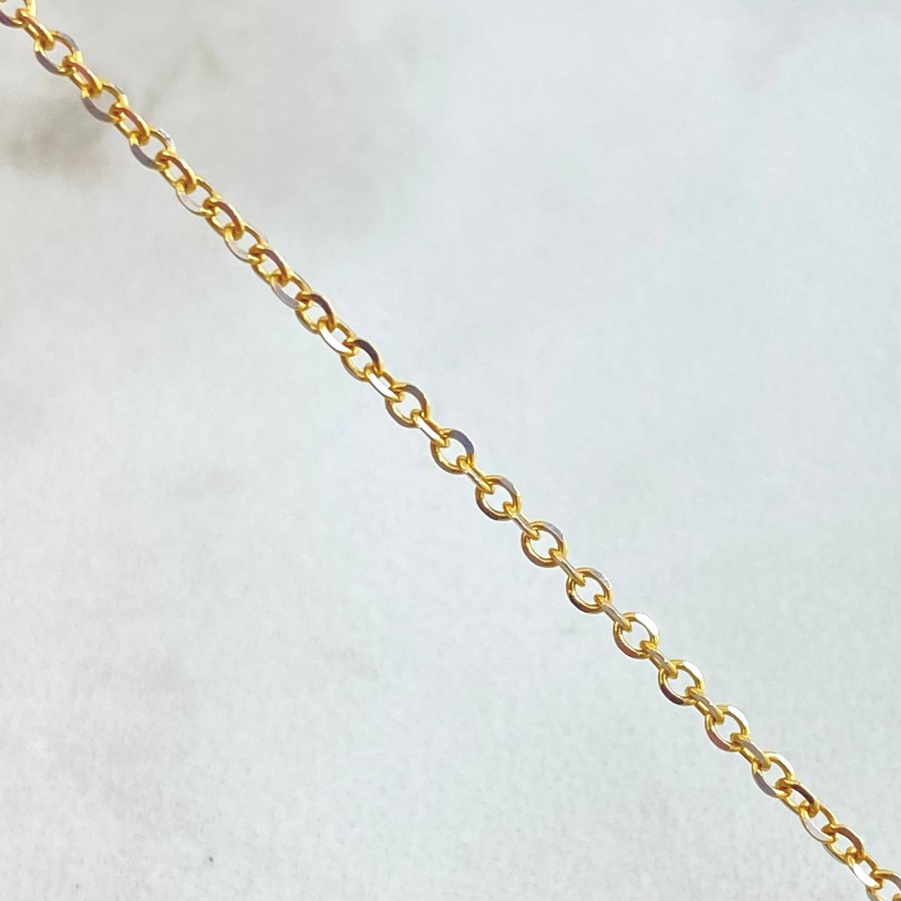 Cadena Roll-On 3.1gr / 50cm / Oro Amarillo +3 18K