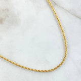 Cadena Lazo 2.8gr / 60cm / Oro Amarillo +3 18K
