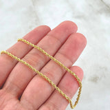 Cadena Lazo 2.9gr / 60cm / Oro Amarillo +3 18K