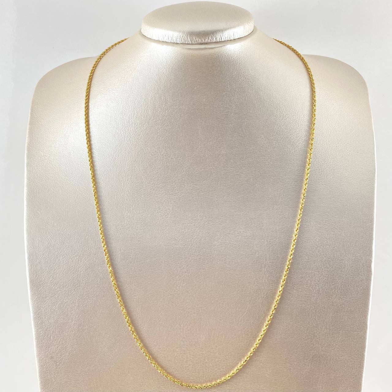 Cadena Lazo 2.8gr / 60cm / Oro Amarillo +3 18K