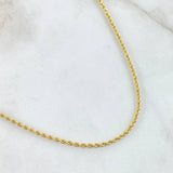 Cadena Lazo 1.6gr / 45cm / Oro Amarillo +3 18K