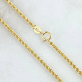 Cadena Lazo 1.6gr / 45cm / Oro Amarillo +3 18K