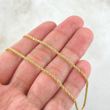 Cadena Lazo 1.6gr / 45cm / Oro Amarillo +3 18K