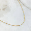 Cadena Morse 2.7gr / 60cm / Oro Amarillo +3 18K ©