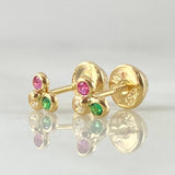 Topos Bola Trio 0.55gr / Oro Amarillo 18K *