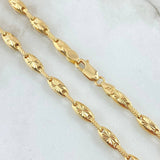 Cadena Rústica 38.7gr / 65cm / Oro Amarillo 18K ©