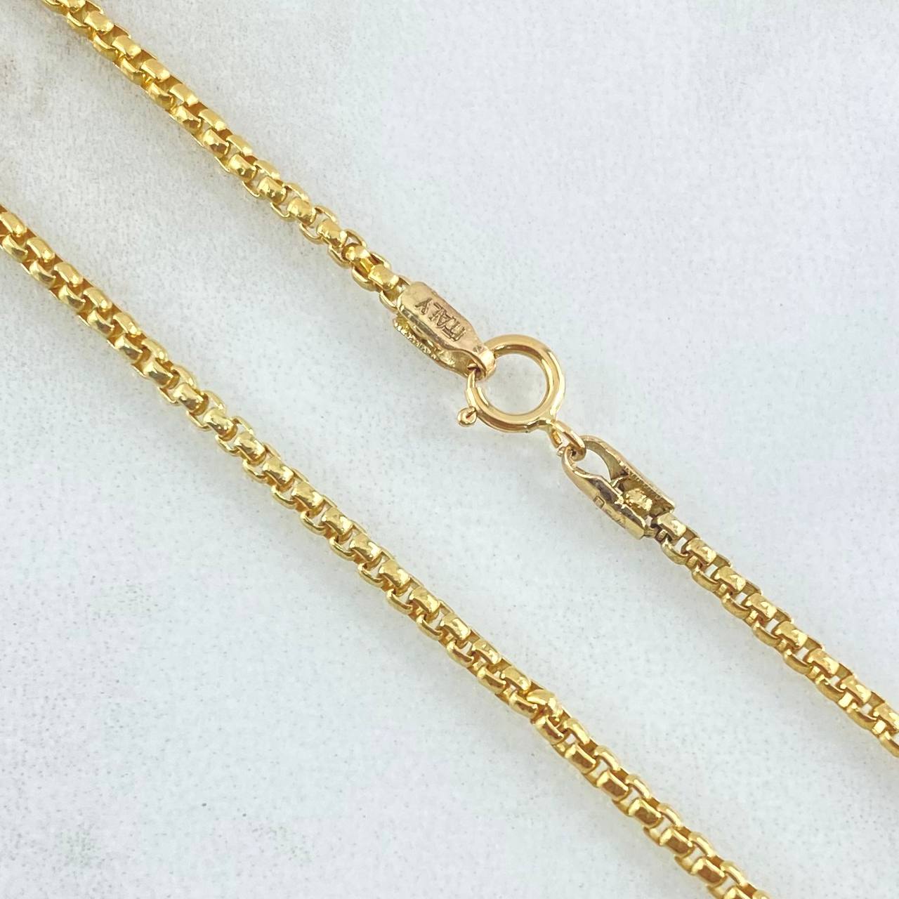 Cadena Veneciana 10.45gr / 60cm / Oro Amarillo +3 18K