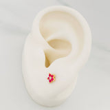 Topos Flor 0.85 g / 5.3 mm Oro Amarillo 18K