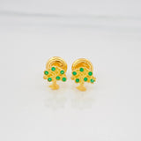 Topos Árbol 0.9 g / 6 mm Oro Amarillo 18K