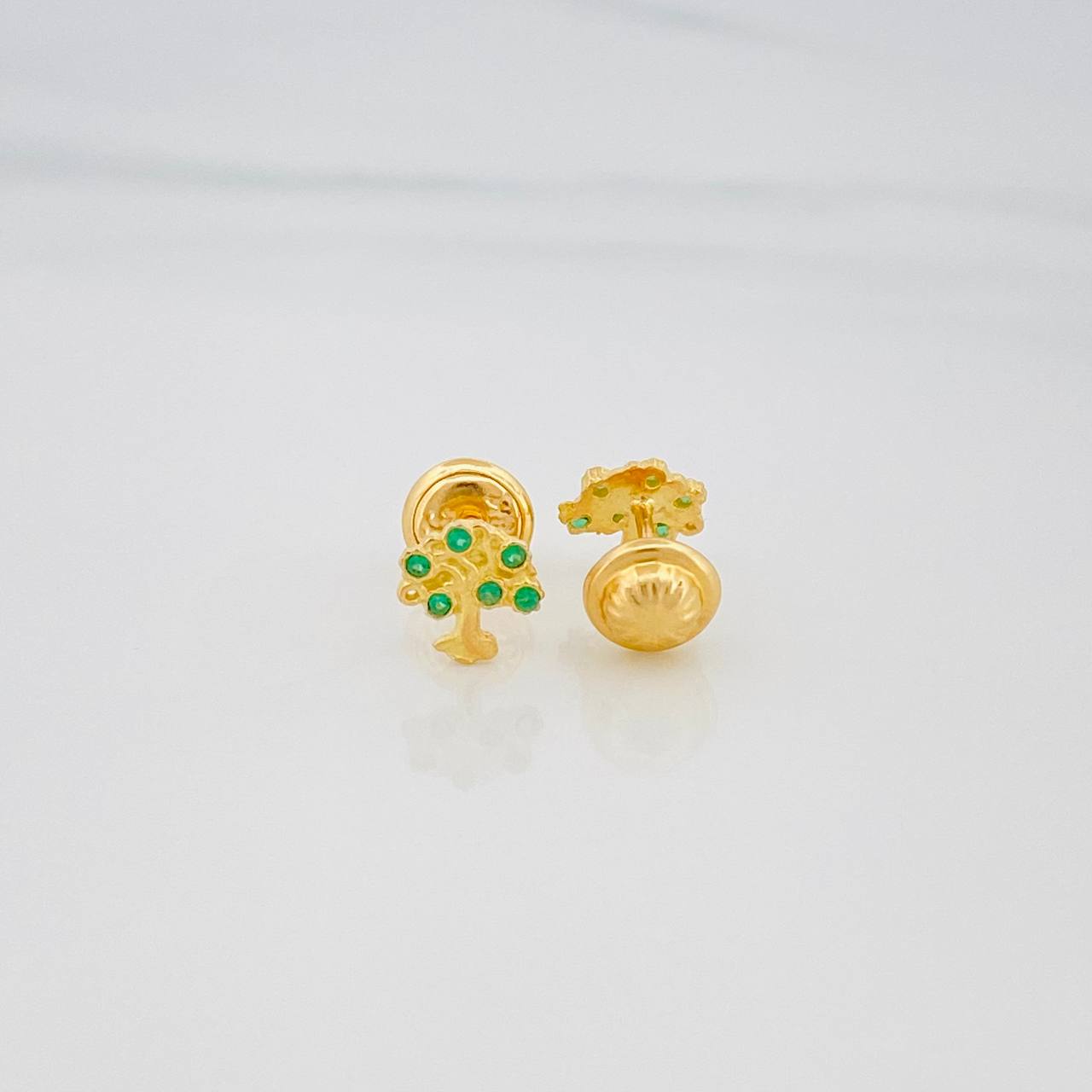 Topos Árbol 0.9 g / 6 mm Oro Amarillo 18K