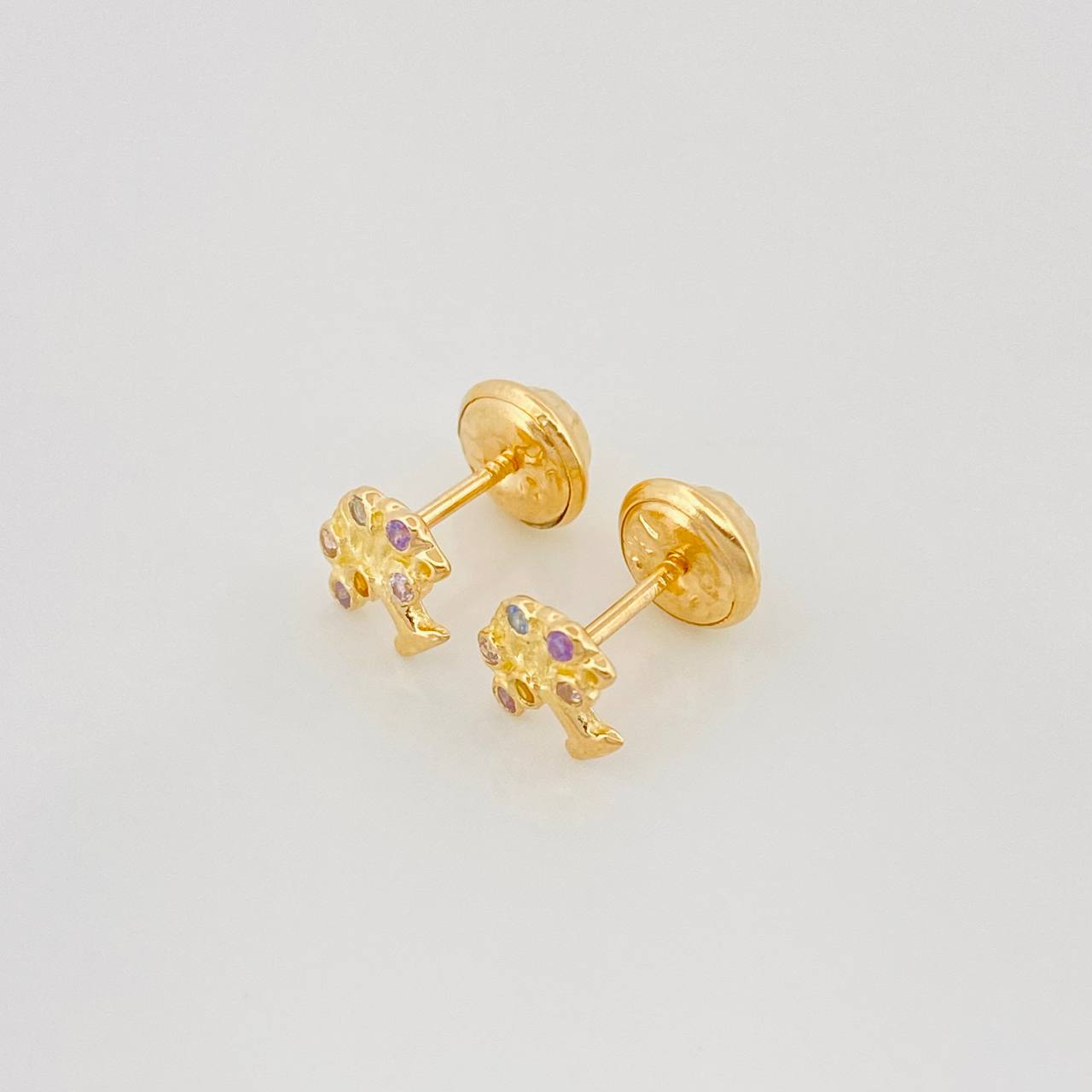 Topos Árbol 0.85 g / 6 mm Oro Amarillo 18K