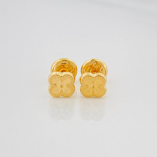 Topos Trebol 0.6 g / 5.4 mm Oro Amarillo 18K