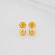 Topos Bola Lisa 0.6 g / 5 mm Oro Amarillo 18K