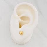Topos Bola Lisa 0.6 g / 5 mm Oro Amarillo 18K