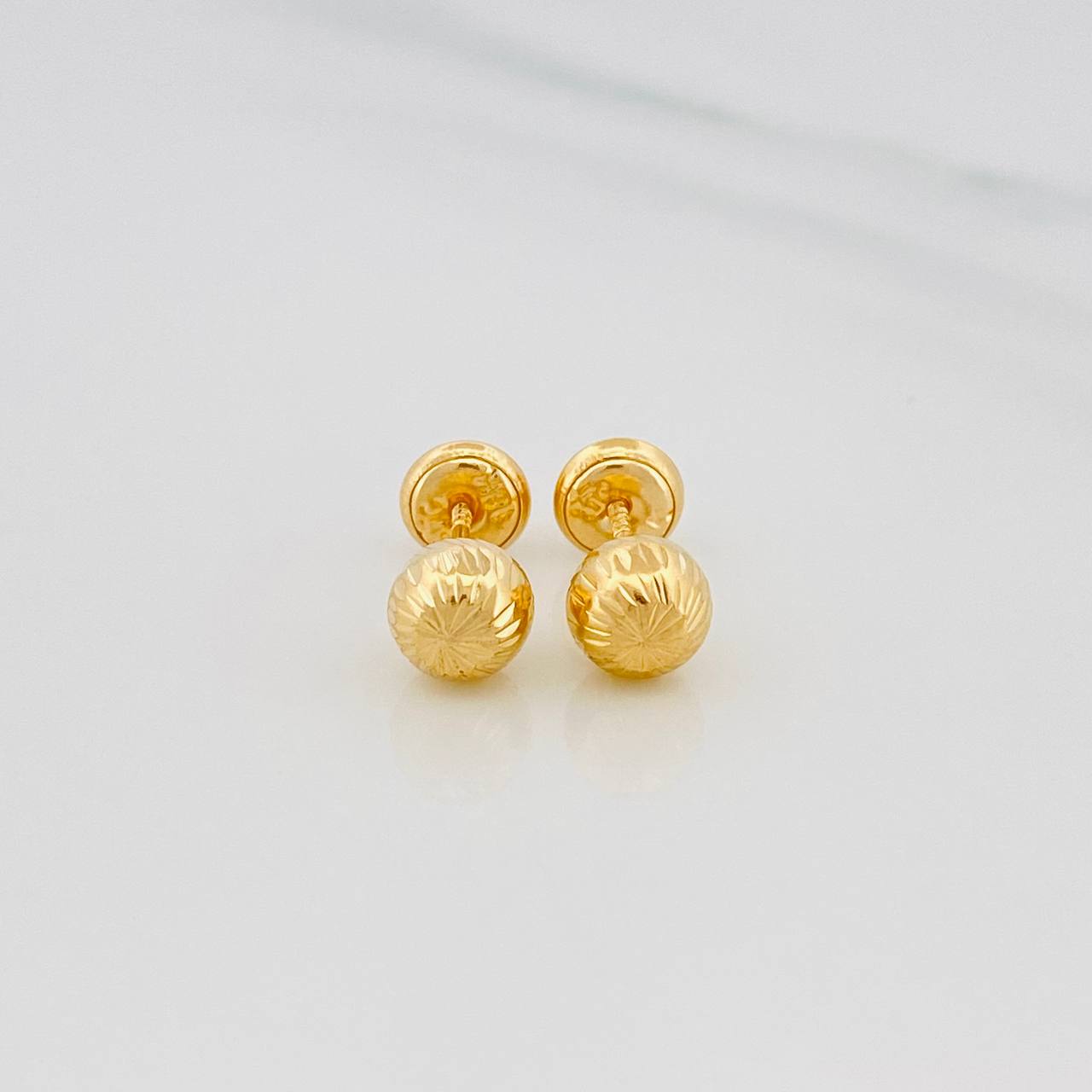 Topos Bola 0.8 g / 6 mm Oro Amarillo 18K