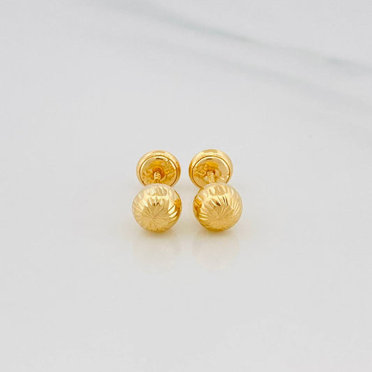 Topos Bola 0.8 g / 6 mm Oro Amarillo 18K