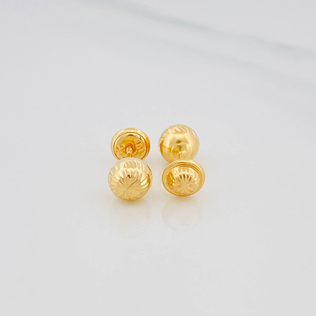 Topos Bola 0.8 g / 6 mm Oro Amarillo 18K
