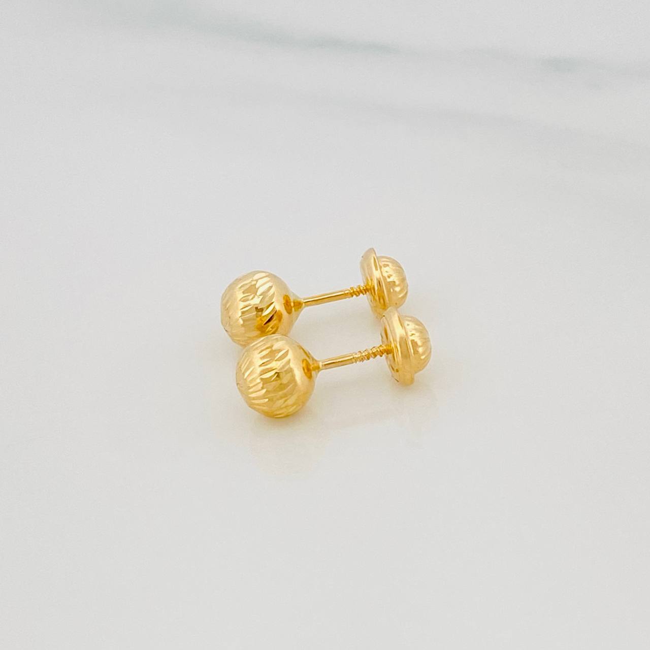 Topos Bola 0.8 g / 6 mm Oro Amarillo 18K