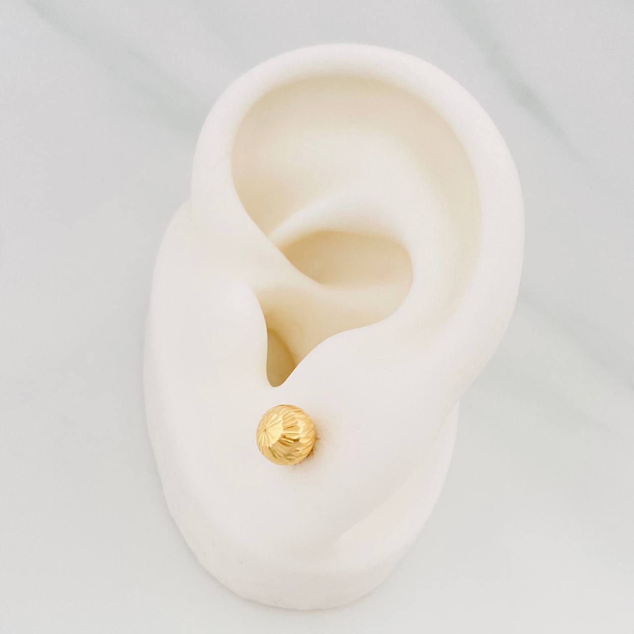 Topos Bola 0.8 g / 6 mm Oro Amarillo 18K