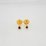 Topos Cuatro Garras 0.5 g / 2.3 mm Oro Amarillo 18K