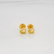 Topos Silueta Corazón 0.85 g / 5.8 mm Oro Amarillo 18K
