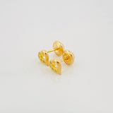 Topos Silueta Corazón 0.85 g / 5.8 mm Oro Amarillo 18K