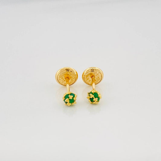 Topos Bola Dorada 0.75 g / 3.5 mm Oro Amarillo 18K