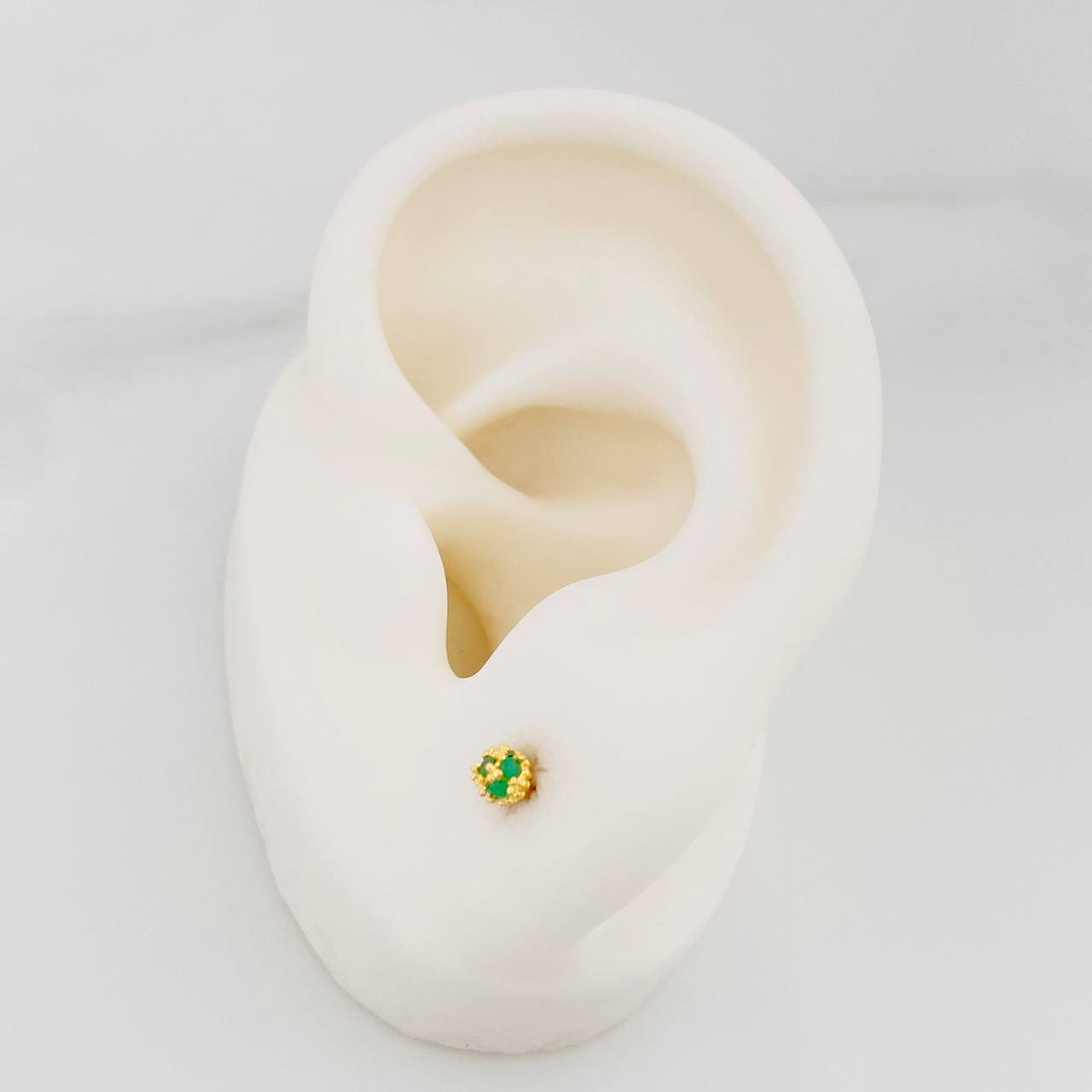 Topos Bola Dorada 0.75 g / 3.5 mm Oro Amarillo 18K
