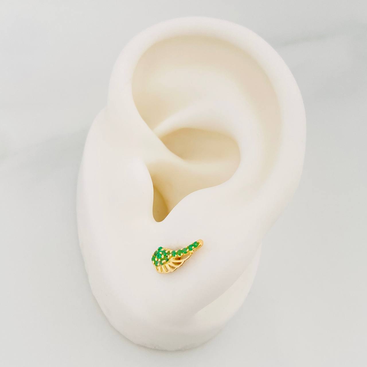 Topos Alas 0.8 g / 4.8 mm Oro Amarillo 18K