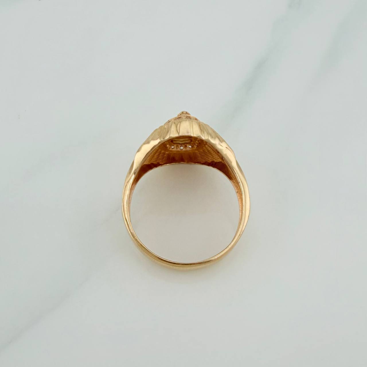 Anillo Virgen Guadalupe 4.65 g / T 7 3/4 Oro Amarillo 18K
