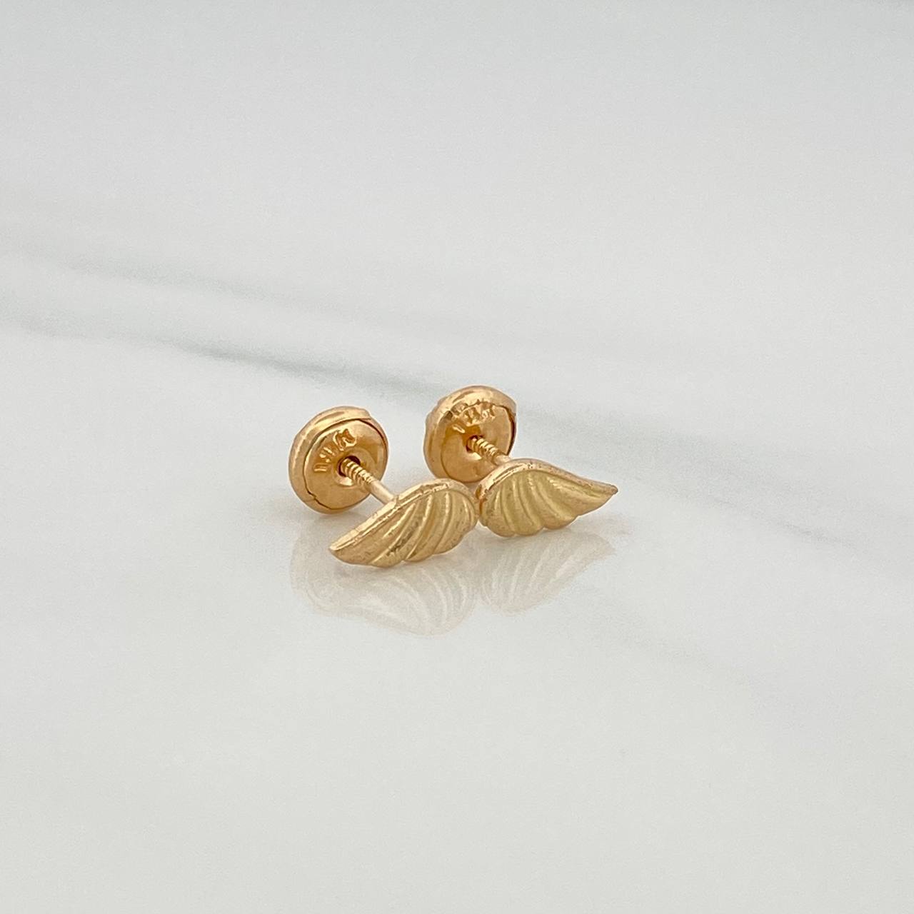 Topos Alas 0.75gr / 7.7mm Oro Amarillo 18K %