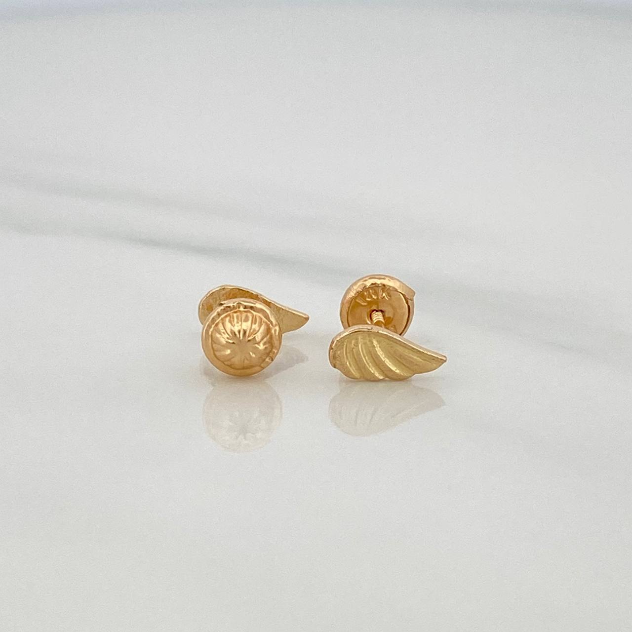 Topos Alas 0.75gr / 7.7mm Oro Amarillo 18K %