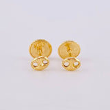 Topos GC Diamantado 0.6g / 4.6mm Oro Amarillo 18K