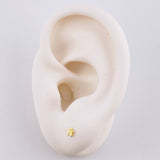 Topos Estrella De Mar 0.4gr / 3.3mm Oro Amarillo 18K ©