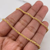 Cadena Lazo 3.9gr / 60cm / 1.9mm Oro Amarillo +3 18K &