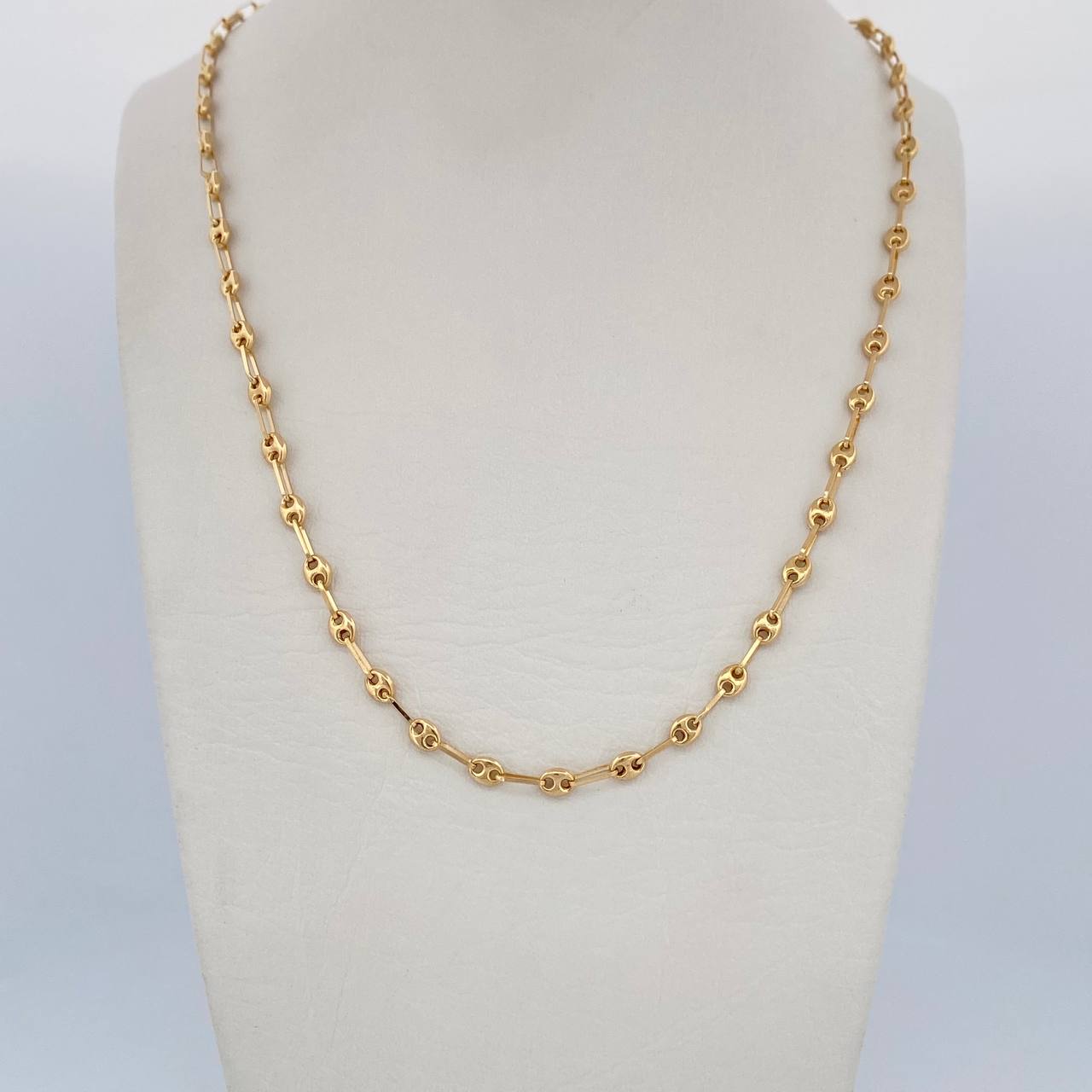 Cadena GC 4.4gr / 46cm / Oro Amarillo 18K &