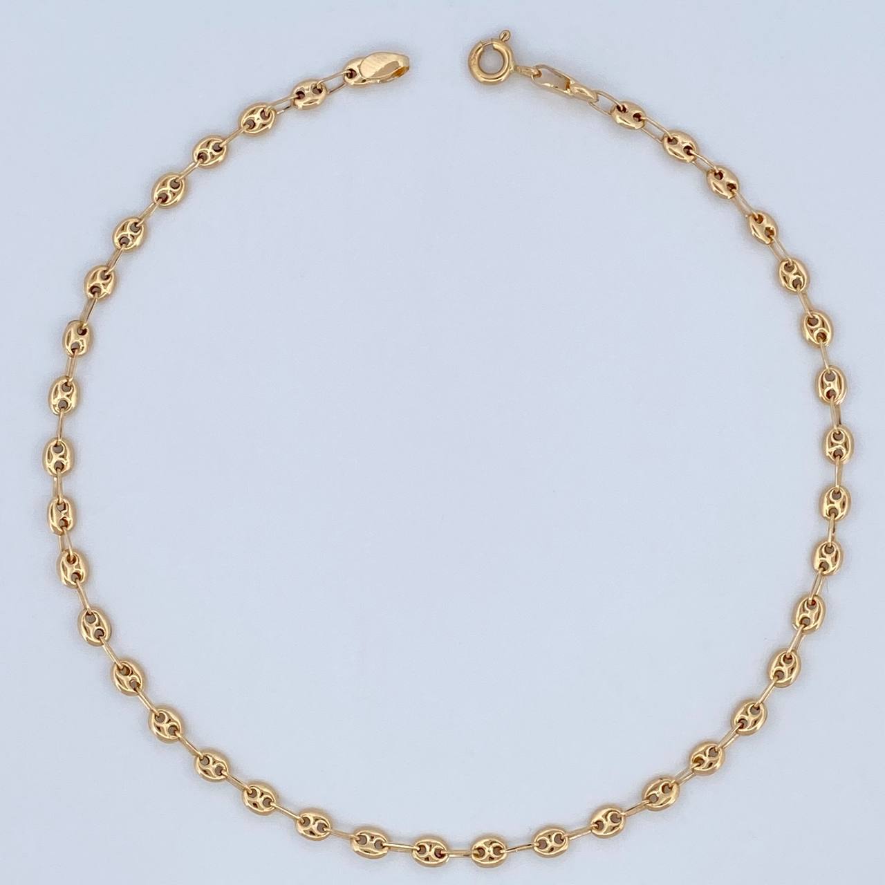 Tobillera GC 2.85gr / 26.4cm / Oro Amarillo 18K &