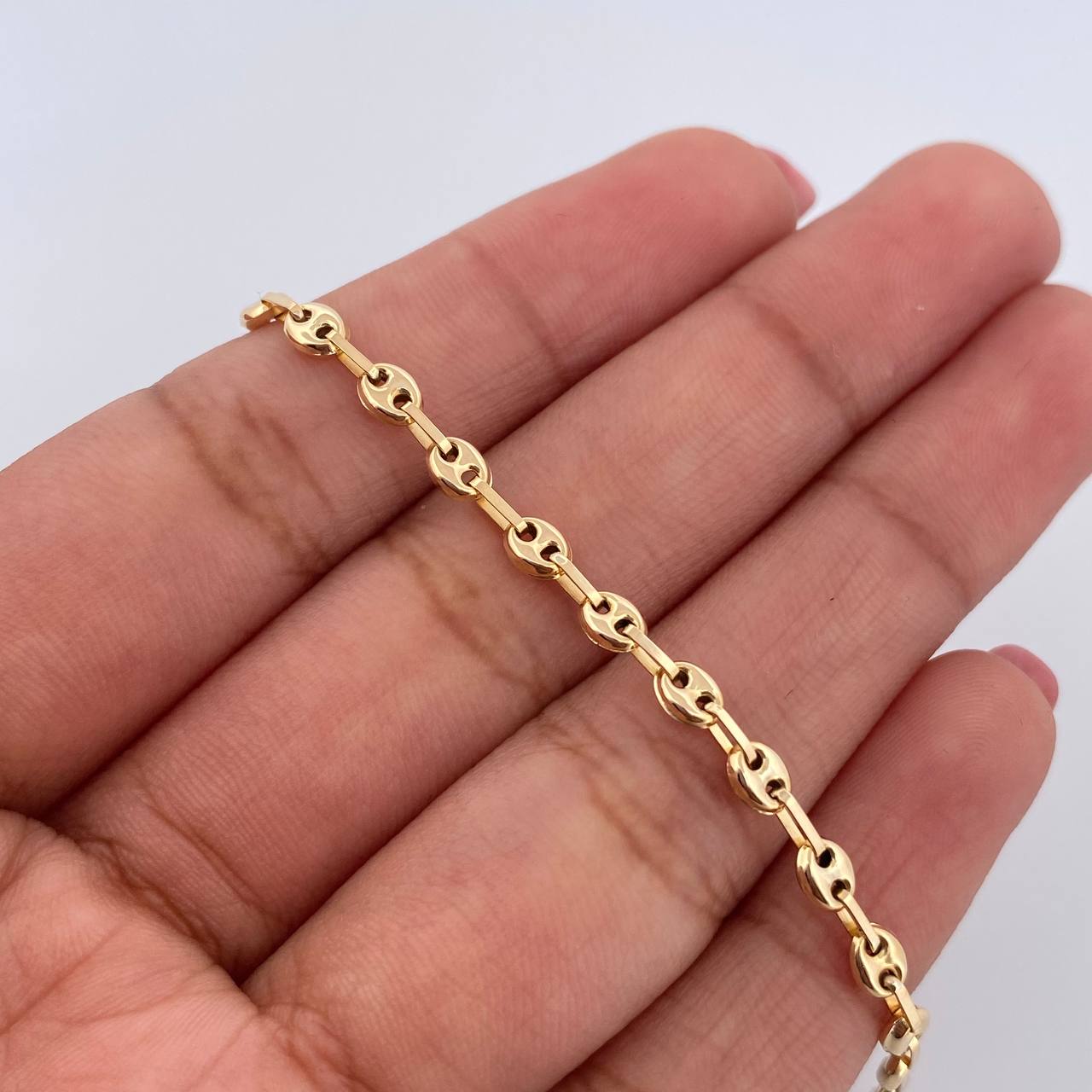 Pulso Bebé GC 1.55gr / 13.7cm / Oro Amarillo 18K &